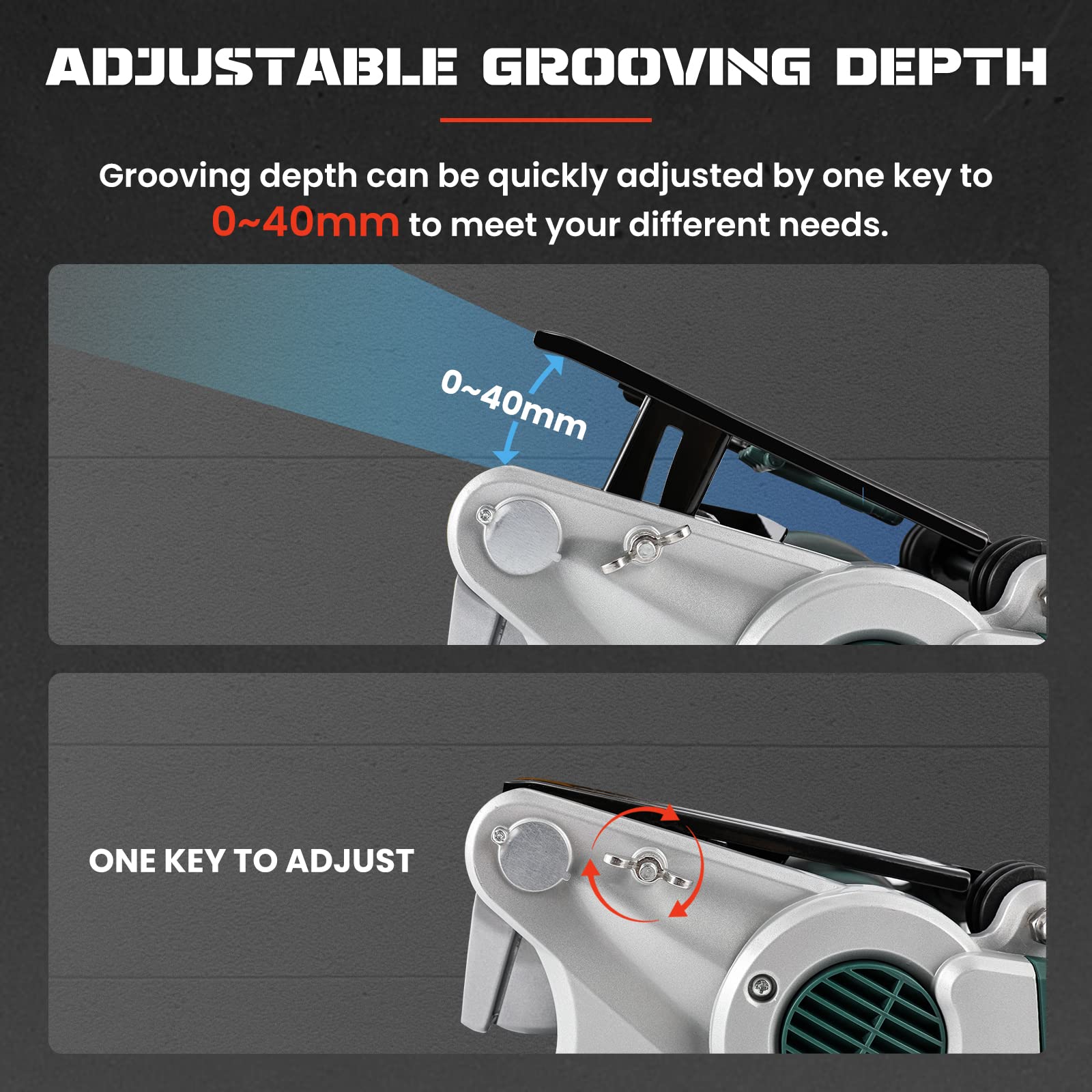 Huanyu Wall Chaser - Concrete Cutting Tool -5