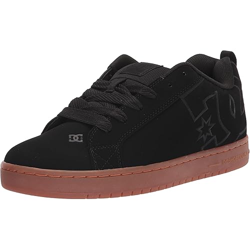 DC Men's Court Graffik Casual Low Top Skate Shoe Sneaker