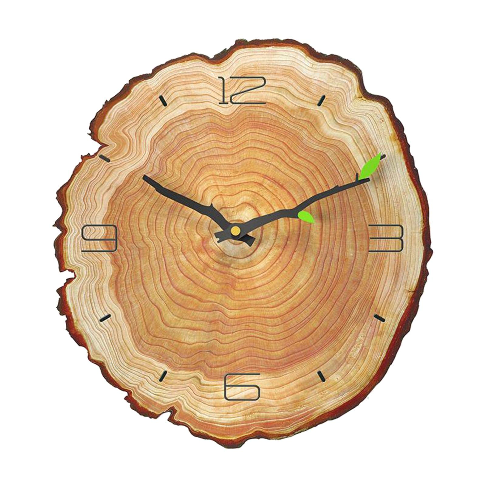 Horloge murale silencieuse de 30 cm idéale pour salon moderne et bureau