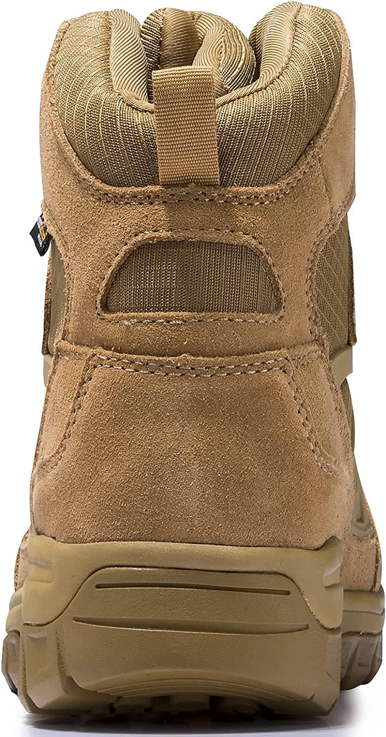 FREE SOLDIER Men's Waterproof Military Work Boots Tactical Hiking Boots Combat Boots : Everything Else