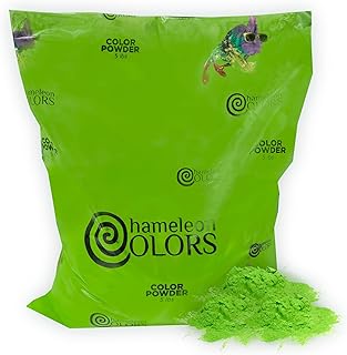 Chameleon Colors Color Powder, Green Color Powder, 5 Pounds