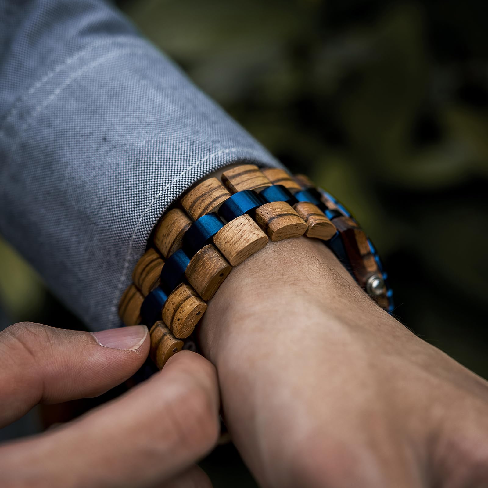 Reloj de para Hombre con Grabado Personalizado Nombre Fecha Momento Unico-Correa Ajustable Ligero-Regalo Personalizable Aniversario Cumpleaños Boda