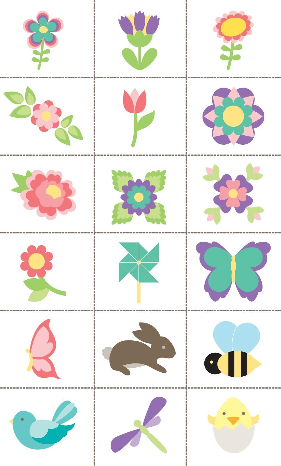 Slice Crafts Slice Design Card for Crafting, Spring Has Sprung