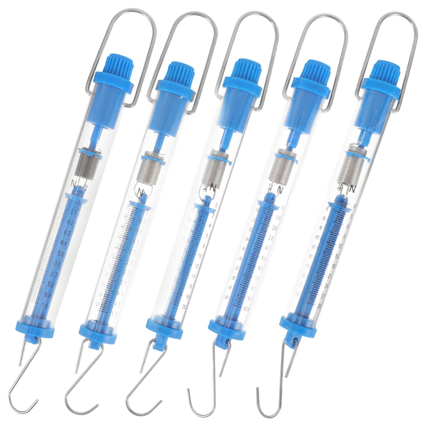 2 Series Unidades Balanzas De Cilíndricas Dual De Física Resistente Y Gancho Para Colgar Precisión Alta Herramienta Científica Para Medición De Piezas*2