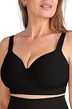 SHAPERMINT Sweetheart Bras for Women – Wireless Push Up Bra with Support, Full Coverage Seamless Bralette