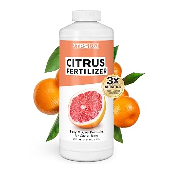 Citrus Fertilizer Liquid Plant Food for Better Flowering, More Fruit & Stronger Trees, 32oz