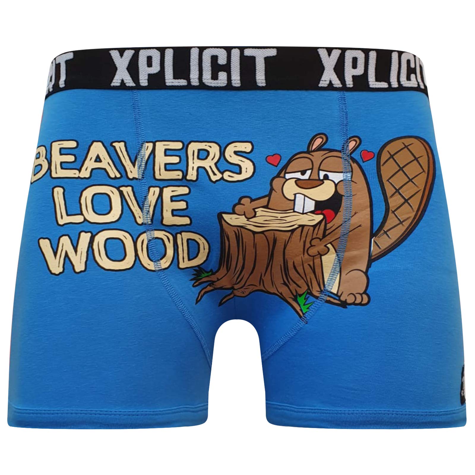 Xplicit Mens Funny Nickers Novelty Shorts Trunks Boxer