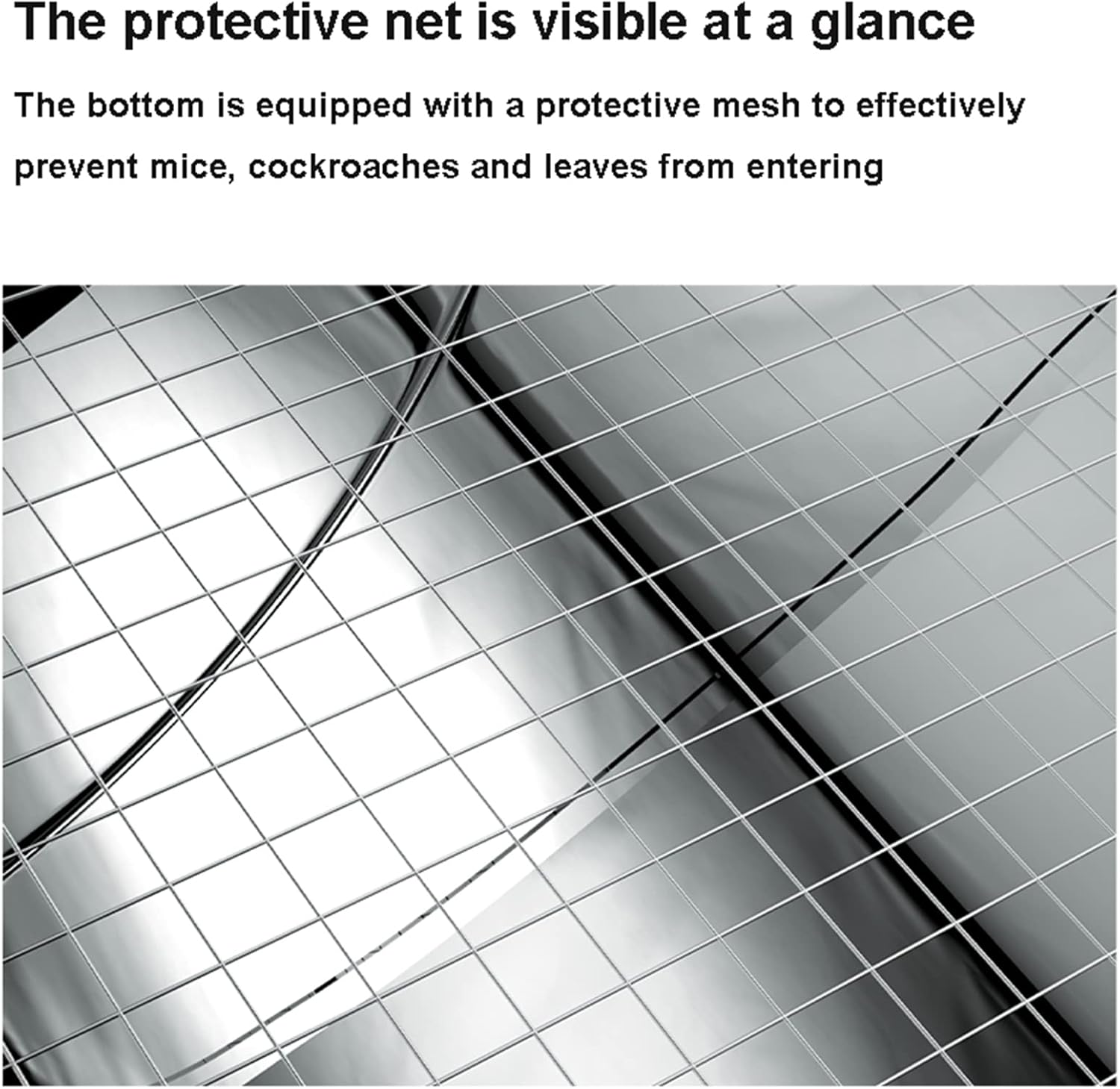 Wall-Mountable Square Vent, 304 Stainless Steel Exterior Wall Windscreen Kitchen Vent Hood Range Hood Air Outlet Exhaust Rain Cover (30x30cm/11.8x11.8in)