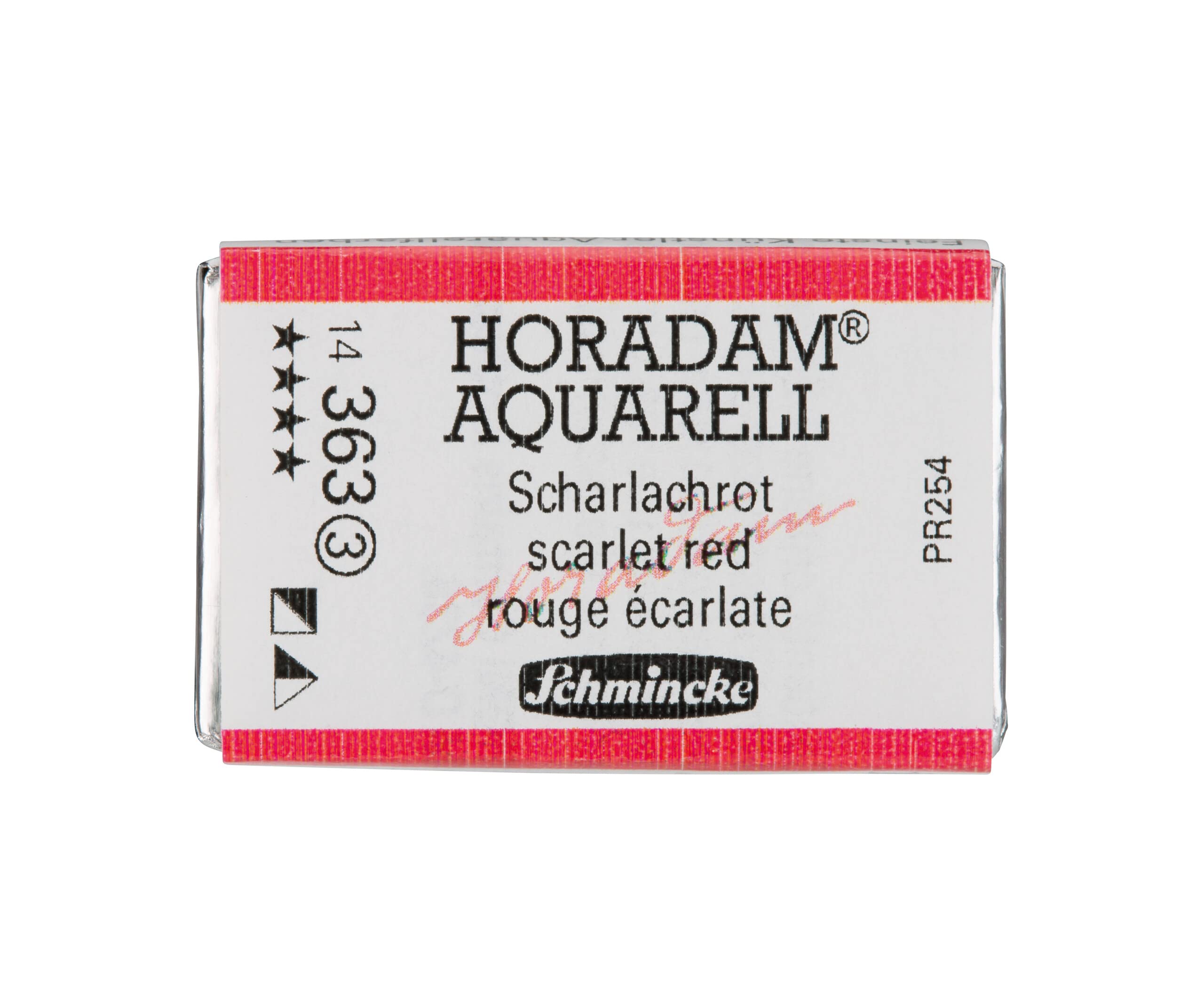 Schmincke - HORADAM® AQUARELL - finest artists' watercolours, 487 Cobalt blue light, 14 487 044, 1/2 pan — view 173