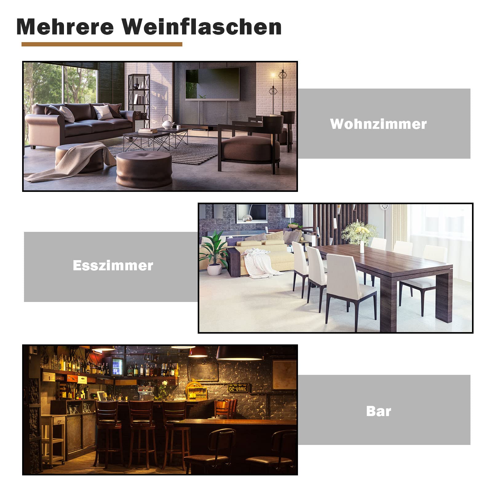 COSTWAY Globusbar Barschrank, Barwagen mit Rollen & Deckel, Hausbar Servicewagen Weltkugel,  Globus Weinregal Weinschrank für Flaschen, Tischbar Minibar für Küche Wohnzimmer Esszimmer