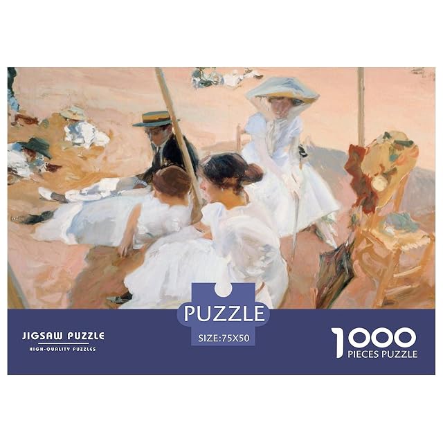 Foto 2 de 7 de Joaquín Sorolla Y Bastida Puzzle De 1000 Piezas, Arte Puzles, Museo Rompecabezas, Imposible Rompecabezas
