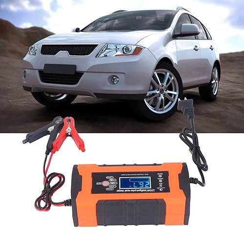 Miniatura 2 de Reparación de pulsos Cargador de batería de pulso inteligente Cargador de batería Pulso Mantenedor de batería 12V 10A 24V 5A US Plug 110220V