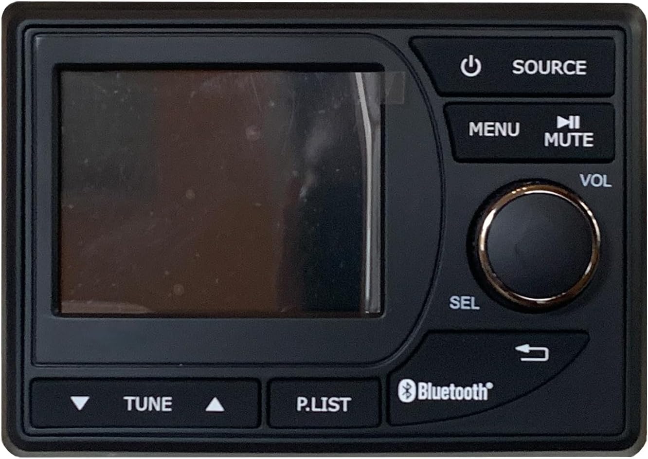 Milennia High-Power Marine Bluetooth USB Satellite Ready AM/FM Radio Stereo Digital Media Receiver with 3.5" Color Screen