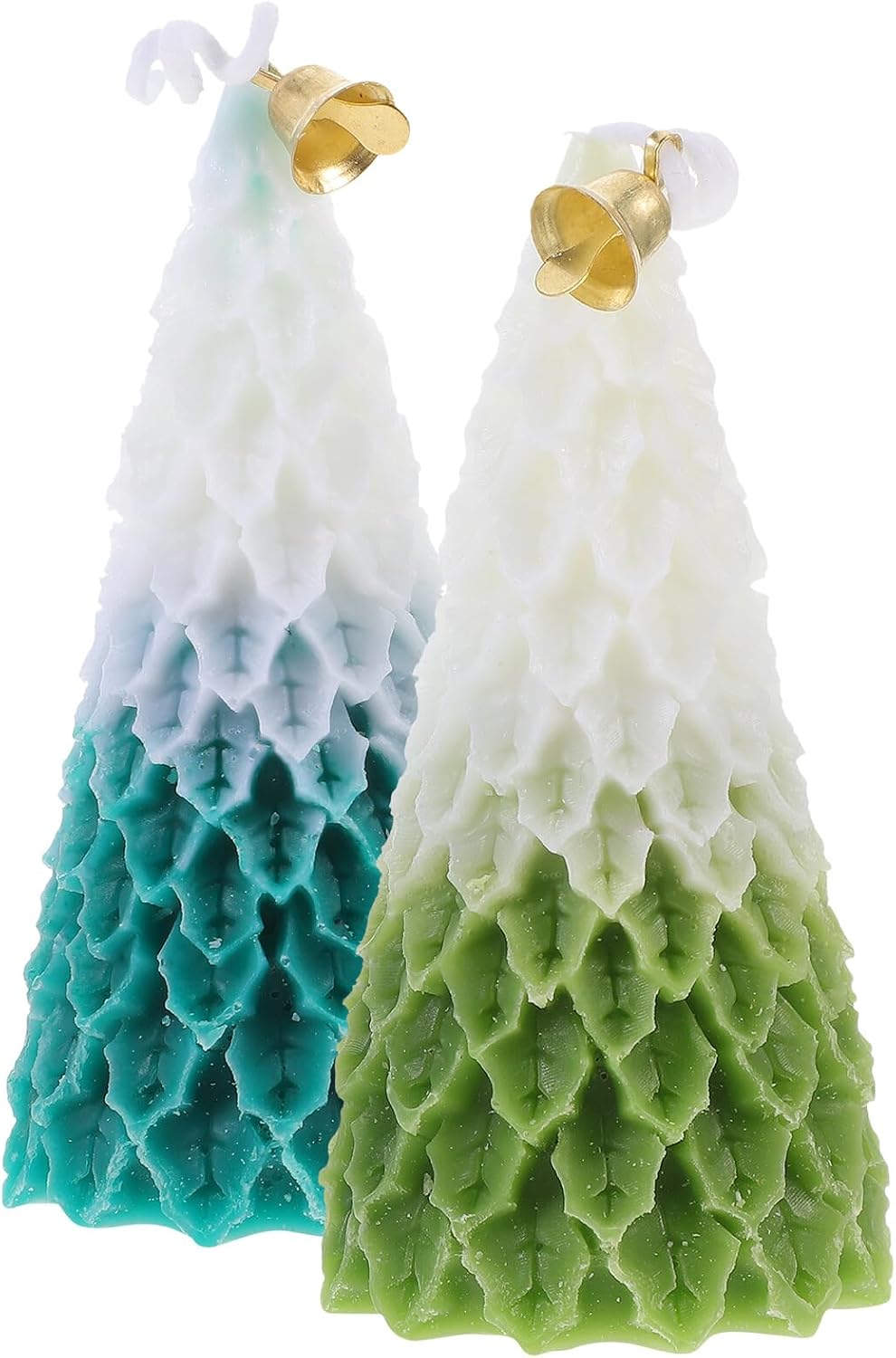 Xmas Aroma Candle 2pcs Paraffin Decorative Christmas Tree