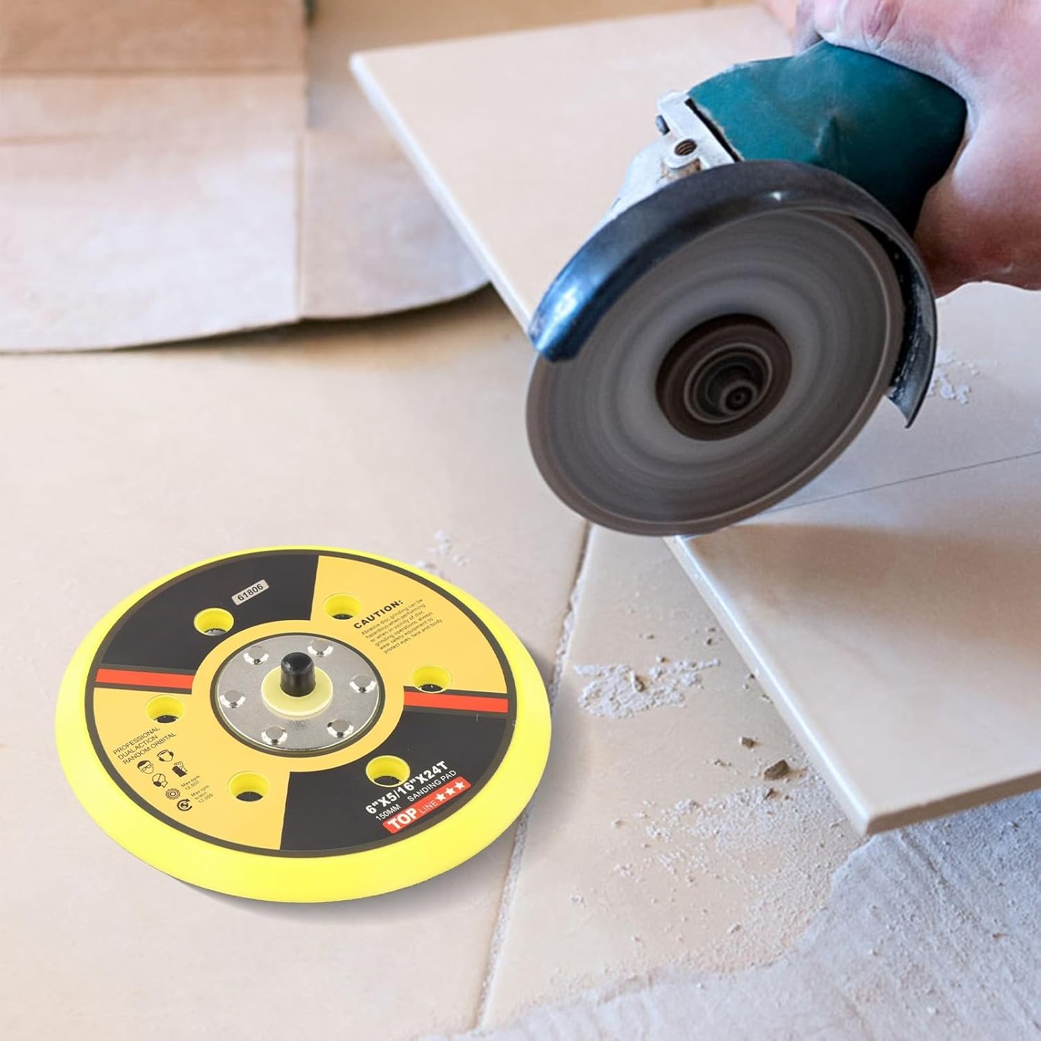 Optimize Your Polishing Process With This Reliable 150mm Sanding Pad Use A Variety Of Surfaces