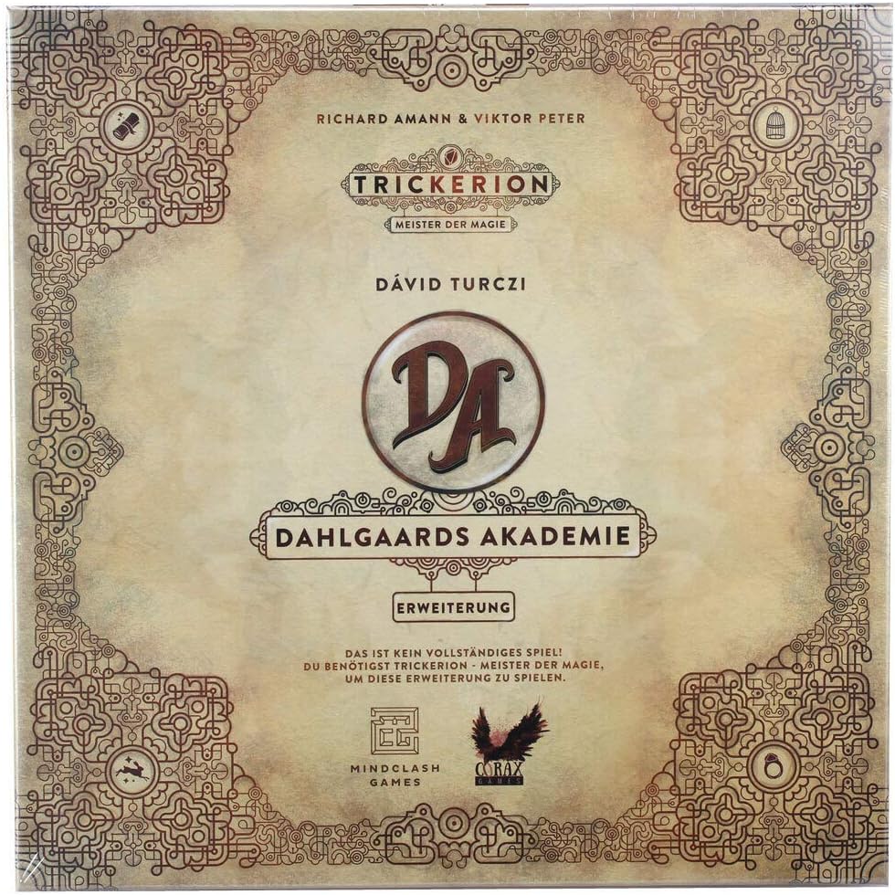 Corax Games Trickerion Dahlgaards Academy Expansion Board Game German