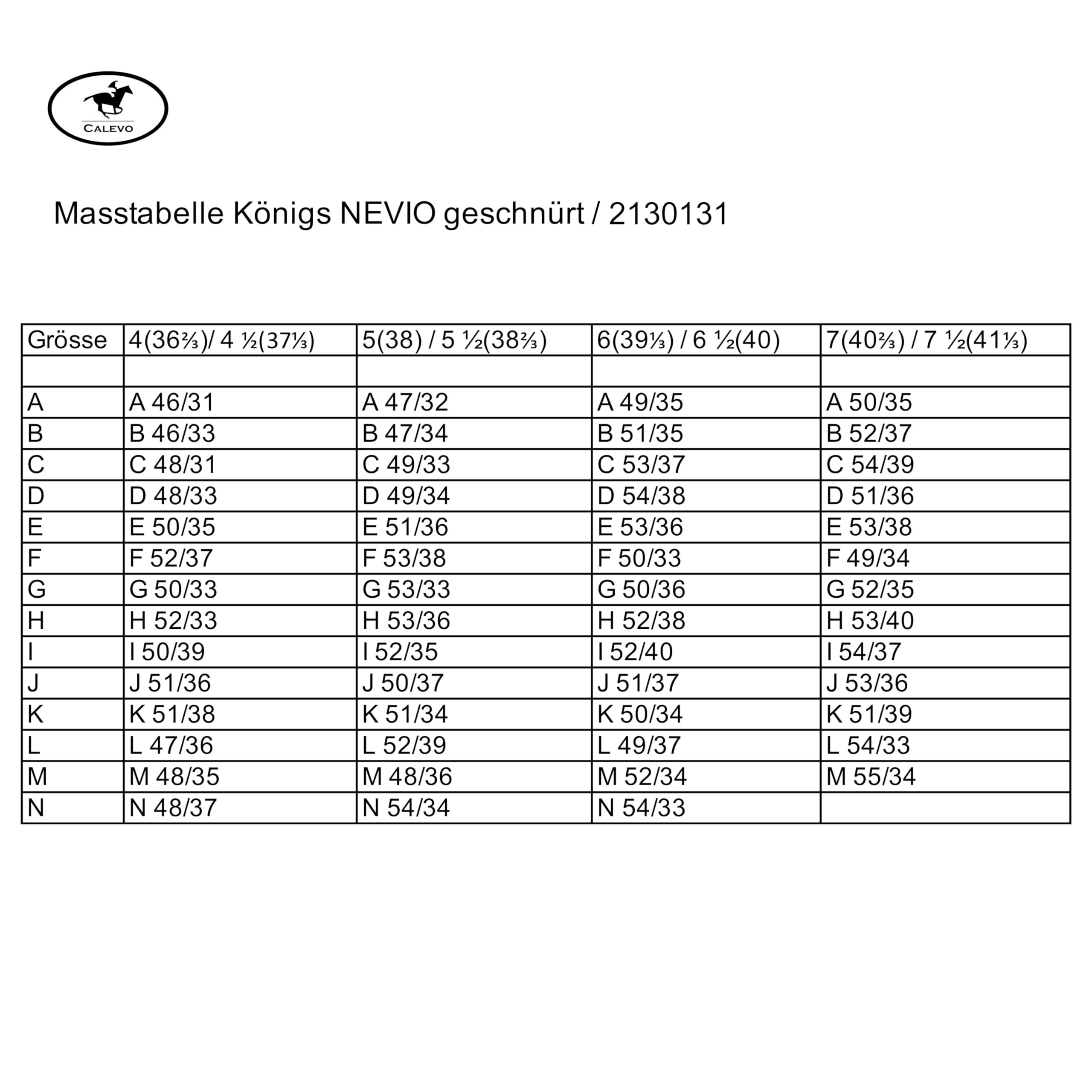 Königs Nevio - Stivali da equitazione, non allacciati, da indossare, 48 31, 36 2/3 EU