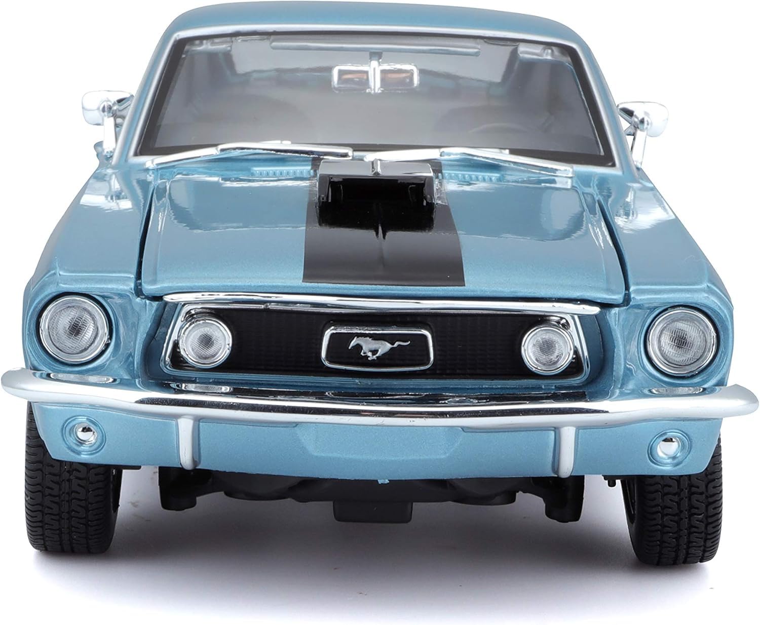 Amazon | フォード 1968 マスタング GT コブラ ジェット （青 BLUE） 1