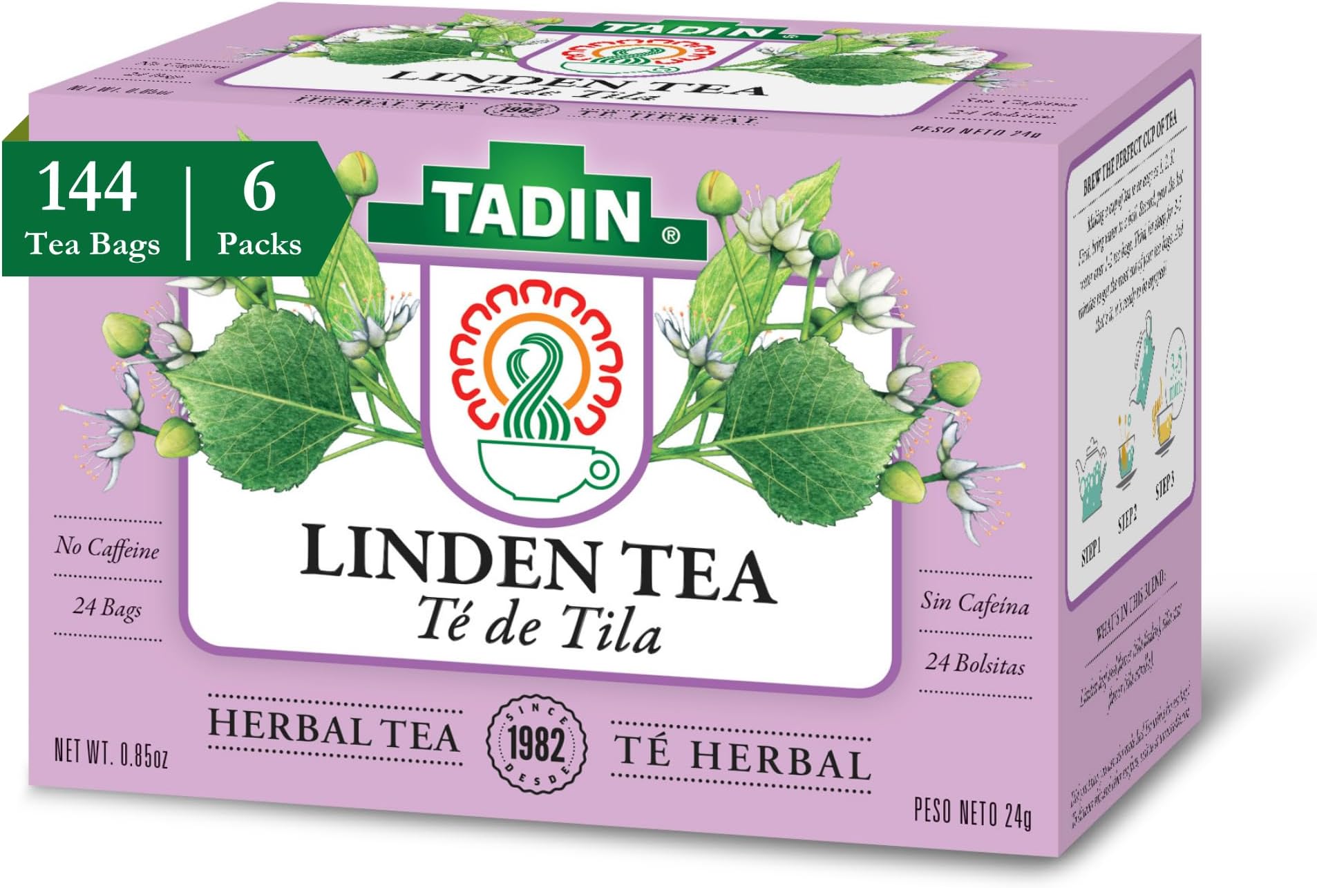 Tila (Linden) Medicinal Teas 6 / 24 bag