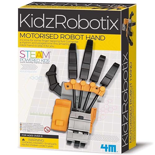 4M 403407 Kids Motorised Robot Hand Building Set