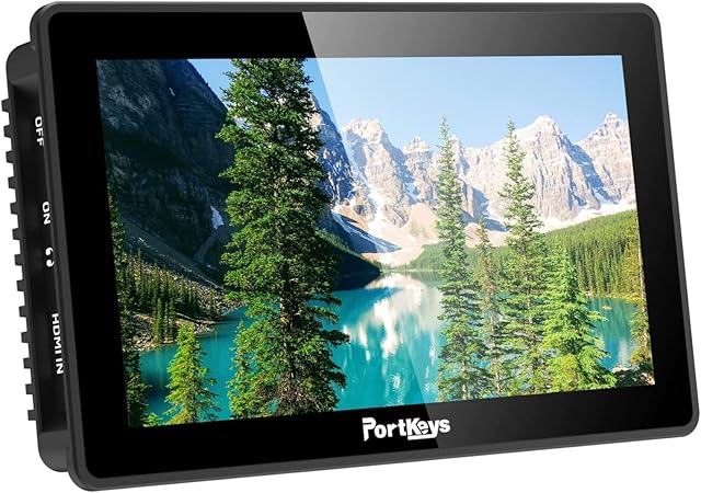 Portkeys BM5 III Professional HDMI SDI Camera Control Touch Screen Monitor|Metal Frame|3D LUT|2200nit|5.5''|SDI|New Peaking|Image Overlay|Waveform
