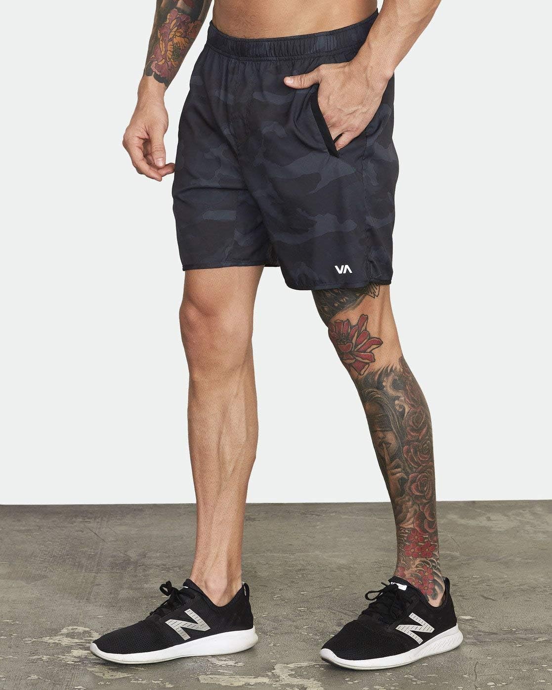 RVCA Men's VA Yogger IV Sports Shorts Workout Leisure Short