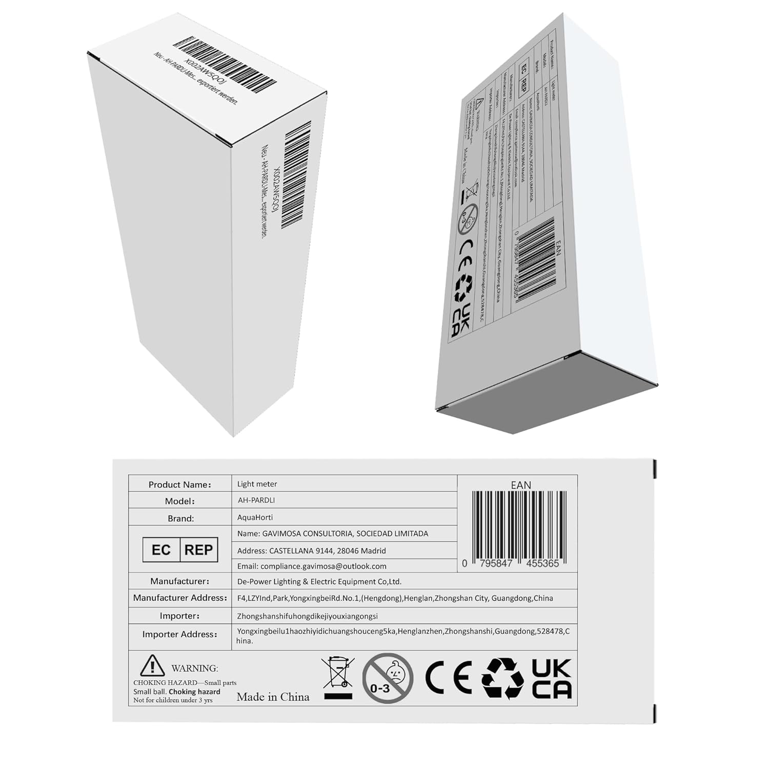 AH-PARDLI PAR Meter, Data Logging Function, 180 Days Long-Term Outdoor PAR & DLI Continuous Test, Data Exportable