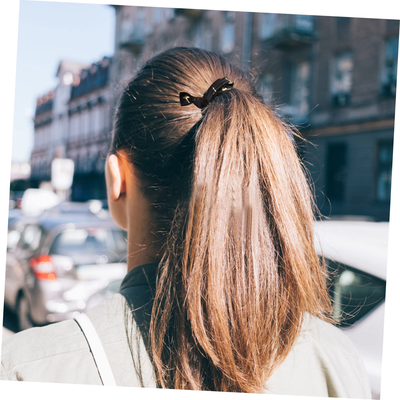 Healeved 100piezas Gomas De Pelo Elásticas Cinta Para Mujeres y Niñas Accesorios De Peinado Sin Marcas Suaves y Duraderas Para Uso Diario y Actividades Deportivas