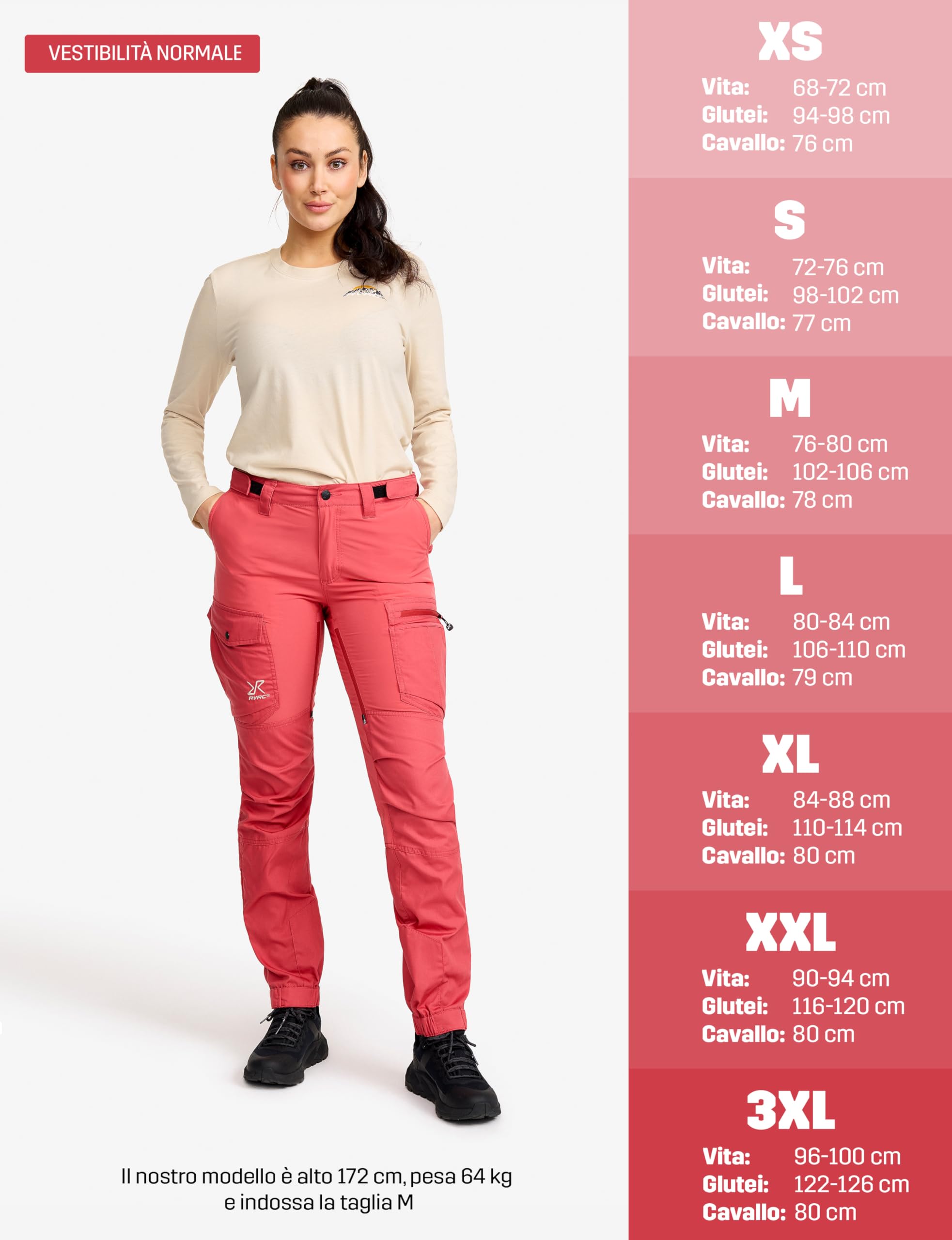 RevolutionRace Rambler Lightweight PRO Pants da Donna, Pantaloni Leggeri da Outdoor ed Escursionismo