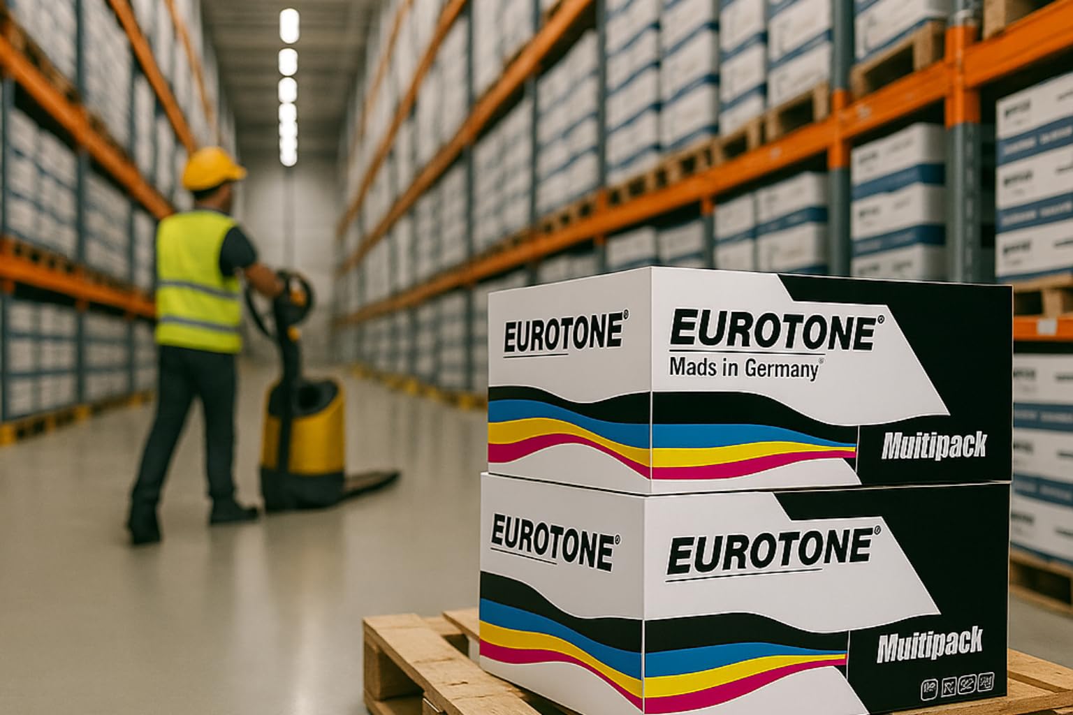 Eurotone Tóner compatible como repuesto para Utax 206ci 256ci sustituye al cartucho de tinta negro 652511010