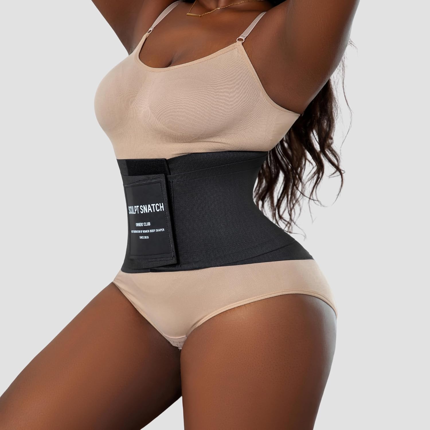 Hourglass Waist Cincher - Adjustable Girdle for Women, Tummy Control Slimmer for Workout & Weight Loss