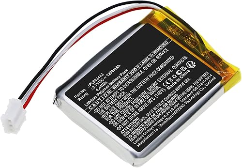 Synergy Digital Batería para monitor de bebé, compatible con monitor de video Axvue 140 Baby Monitor, (Li-Pol, 3.7V, 1200 mAh), ultra alta