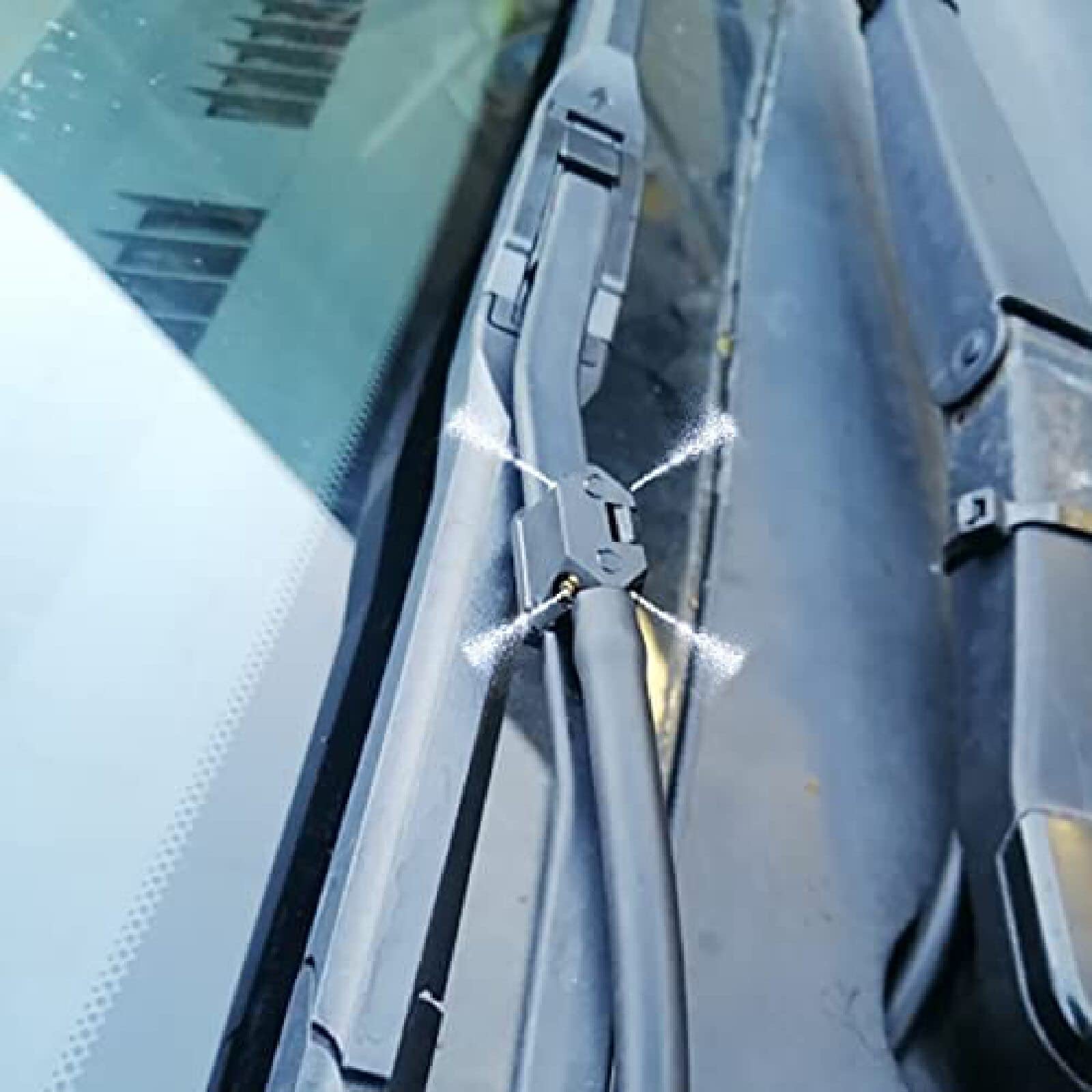 THRU Compatibile Con Citroen Per C3 Per C4 Per C5 2X Ugelli Per Tergicristallo Per Parabrezza Anteriore Universale Per Auto, Ugelli Per Braccio A Spruzzo Per Tergicristallo Ugelli Per Tergicristalli