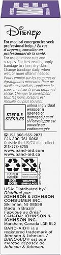 Miniatura 29 de Band-Aid Vendajes adhesivos de marca para cortes y rasguños menores, cuidado de heridas con personajes de princesas de Disney, vendajes divertidos