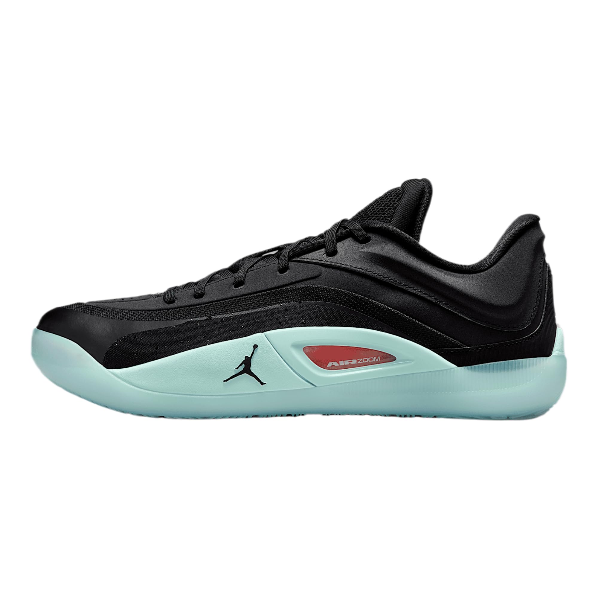 Zion 4 Basketball Shoes (FB1802-007, Black/Bright Crimson/Particle Grey/Mint Foam) Size 10.5