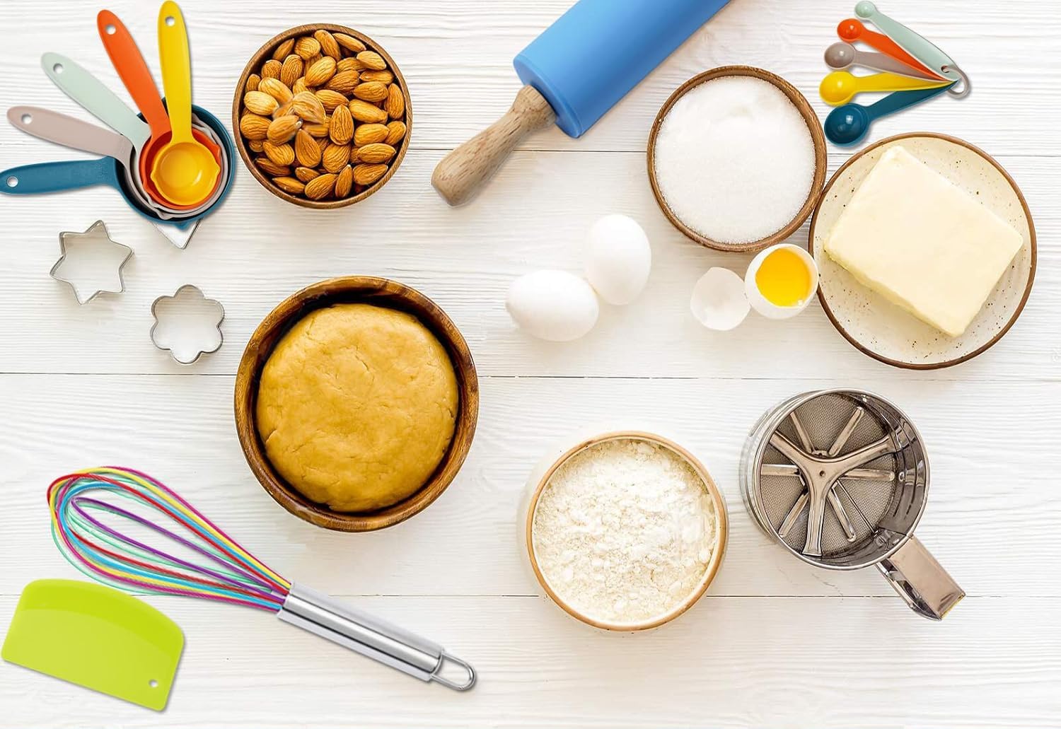 Juego de suministros de cocina y repostería para niños