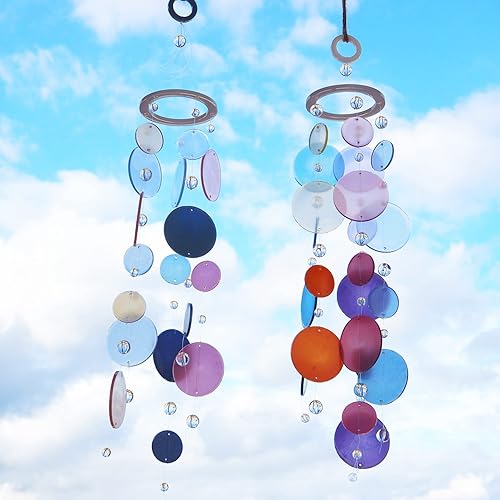 Miniatura 10 de Woohome Moldes de resina para atrapasueños moldes de resina para atrapasueños con anillos de salto cuerda para hacer manualidades manualidades