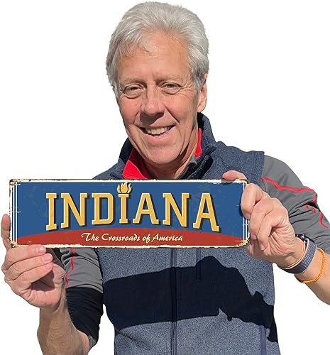 Miniatura 12 de SmartSign Letrero de metal vintage con texto en inglés "The Lone Star State" de 4 x 14 pulgadas, aluminio inoxidable de 40 mil con abrigo Texas