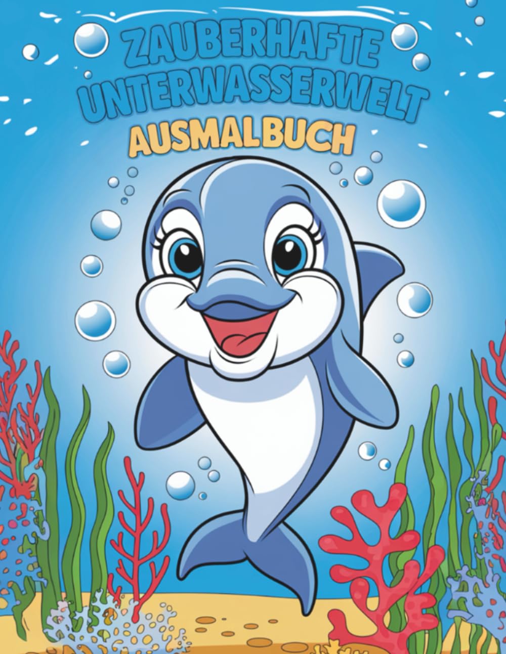 Zauberhafte Unterwasserwelt: Ein Malbuch voller Meerestiere