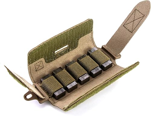 Miniatura 2 de QWORK Bolsa de contrapeso para casco, contrapeso táctico NVG bolsa para OPS Fast BJ PJ MH cascos tácticosaccesorios para casco