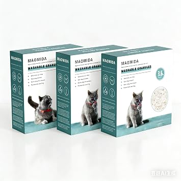 10.8pounds Washable granules can be Used Instead of Cat Genie