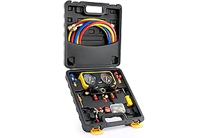 Orion Motor Tech R410a Air Conditioning Refrigerant System Diagnostic Tools for Manifold Gauge Set