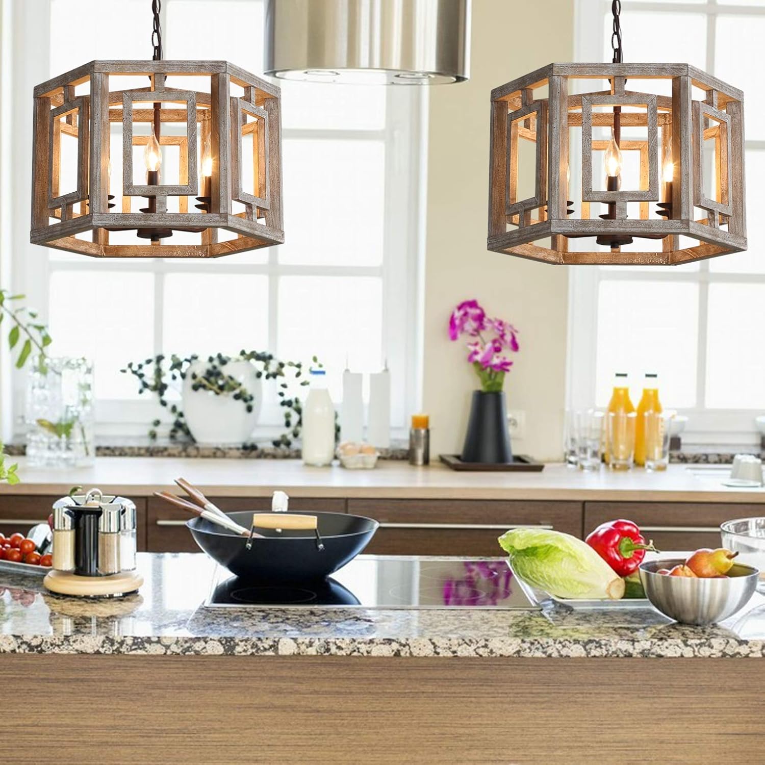 Uр Tо 50% оƒƒ Farmhouse Wood Chandelier 6-Light Rustic Pendant Light, Dining Room Wooden Chandeliers Kitchen Island Ceiling Lighting Foyer Pendant Light Fixtures Bеѕt Rеvіеw Farmhouse Wood Chandelier 6-Light Rustic Pendant Light, Dining Room Wooden Chandeliers Kitchen Island Ceiling Lighting Foyer Pendant Light Fixtures