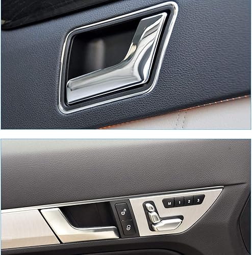 Miniatura 9 de Goodithy Kit de reparación de manija de puerta cromada interior interior izquierda para Mercedes Benz W204 X204 C GLK Clase C180 C200 C300 GLK250