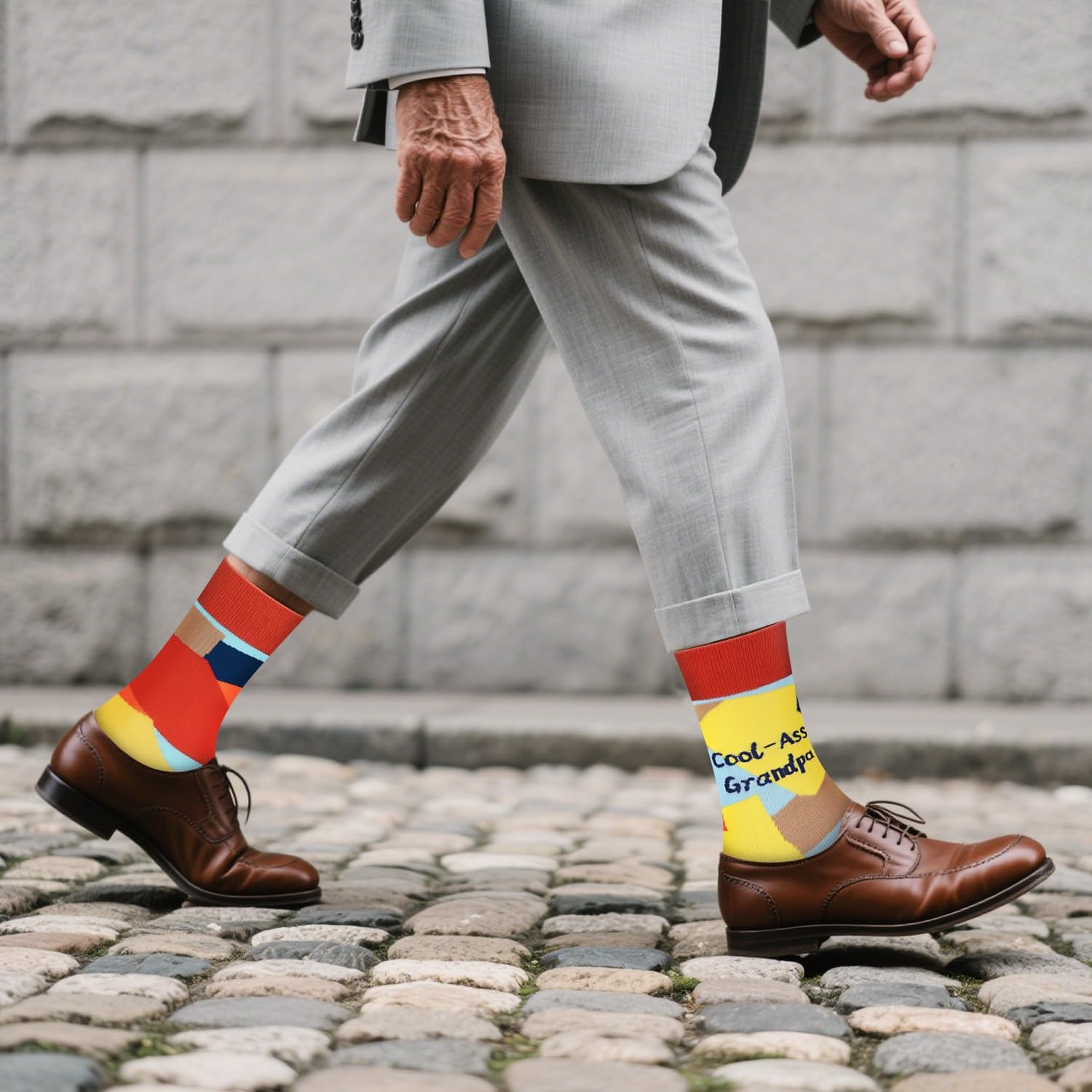 Funny Socks for Dad and Grandpa, Father Day Gifts for Men image 5