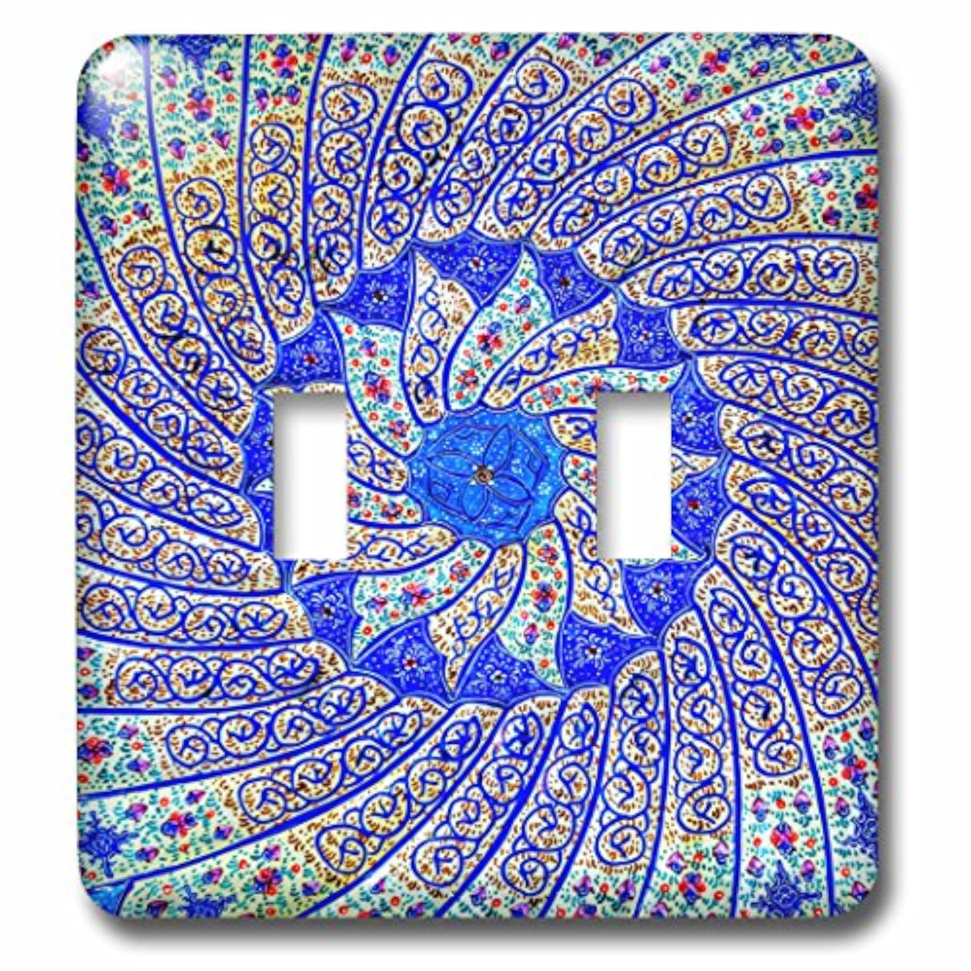 Ornate Pottery Designs Toggle Switch