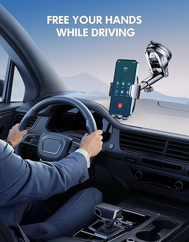 Mohard Car Phone Holder, [Never Fall] Ultra Sturdy Phone Holder for Cars - 8