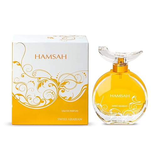 Miniatura 2 de Swiss Arabian Hamsah  Productos de lujo de Dubai  Fragancia personal EDP Spray de larga duración y adictiva  El lujoso aroma de Arabia  2.7 onzas