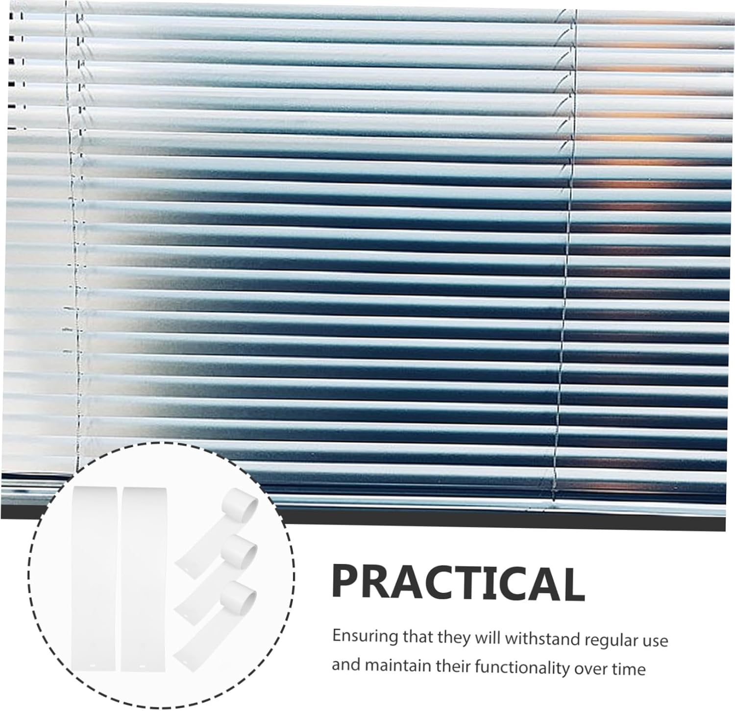 20pcs Vertical Blind Replacement Slats PVC Window Blind Slats for Sliding Door