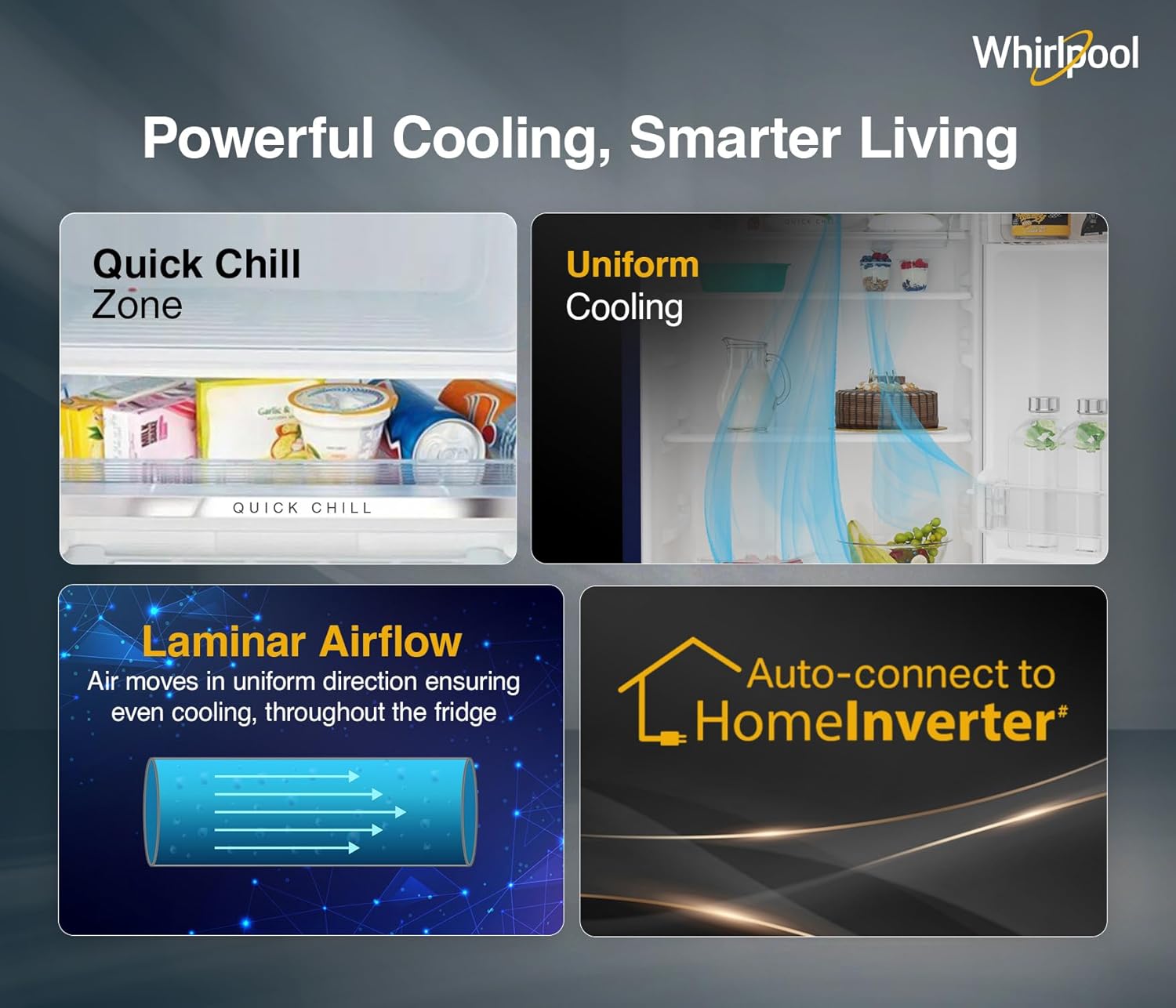Whirlpool 184 L 2 Star Direct-Cool Single Door Refrigerator (205 WDE CLS 2S SAPPHIRE BLUE-Z, Blue,2023 Model) - Image 5